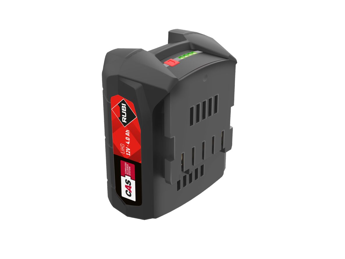 Rubi 85904 CAS Battery LiHD 12V 4.0Ah