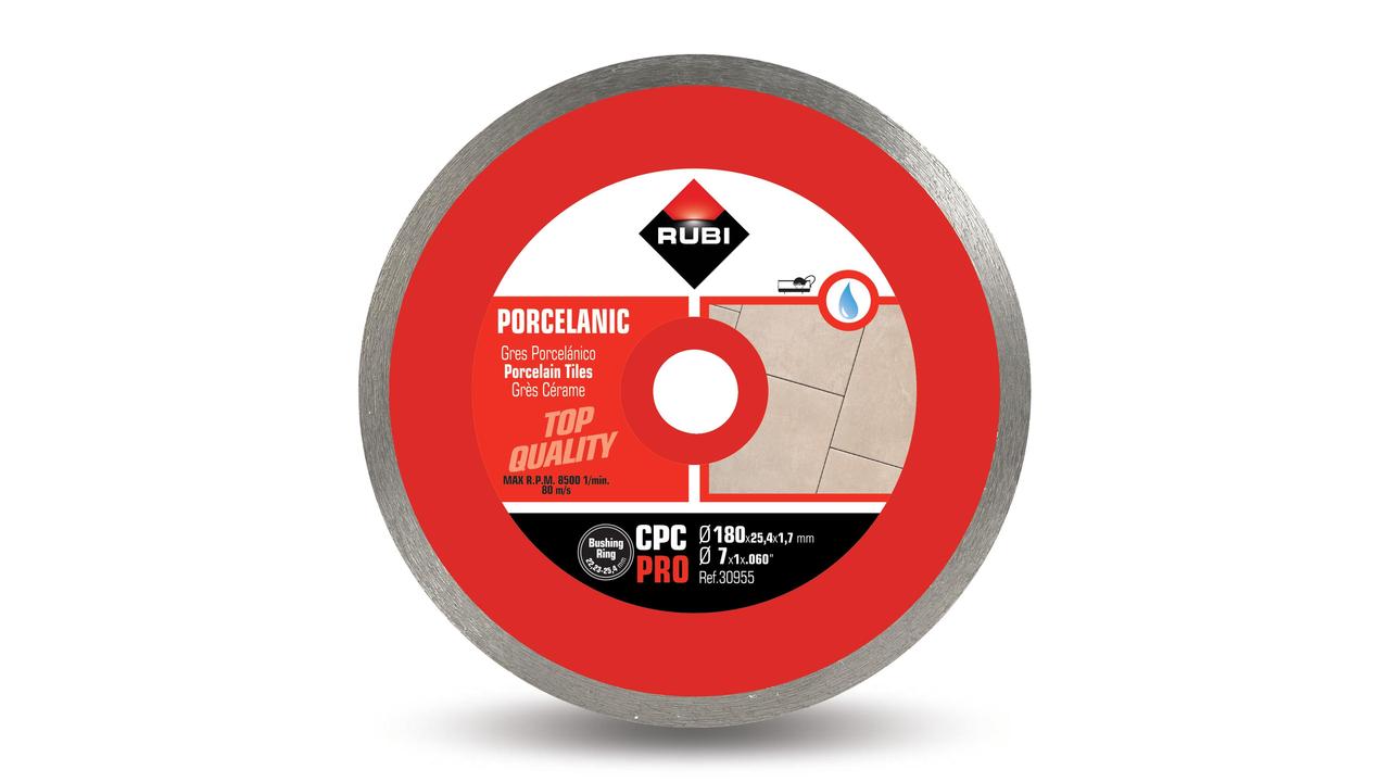 Rubi 30956 CPC-200 Pro 200 mm x 25.4 mm diamond saw disc Porcelain