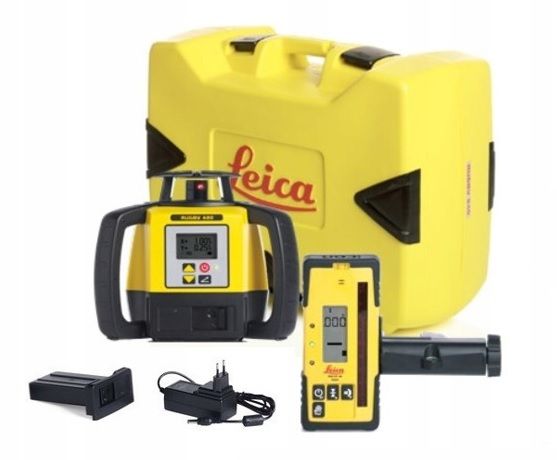 Leica 6006010 Rugby 680 Semi-Automatic Countdown Laser + Rod Eye 160