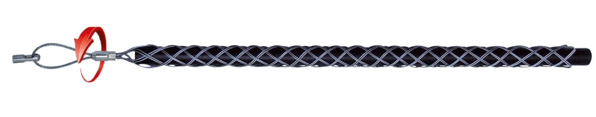 Runpotec 20267 Stainless steel Cable Pull Sleeve with RTG6 thread and pulling eye 15-19mm
