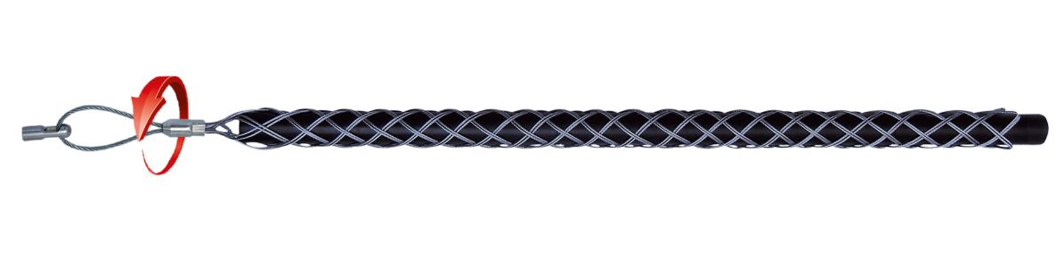 Runpotec 20268 Stainless steel Cable Pull Sleeve with RTG6 thread and pulling eye 19-25mm