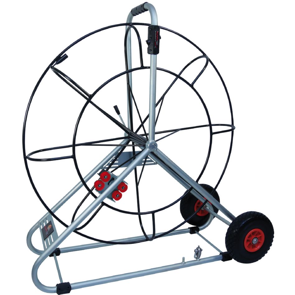 Runpotec 20416 Reel Ø 1000mm galvanized/powder coated for 11mm Fiberglass Tension Spring