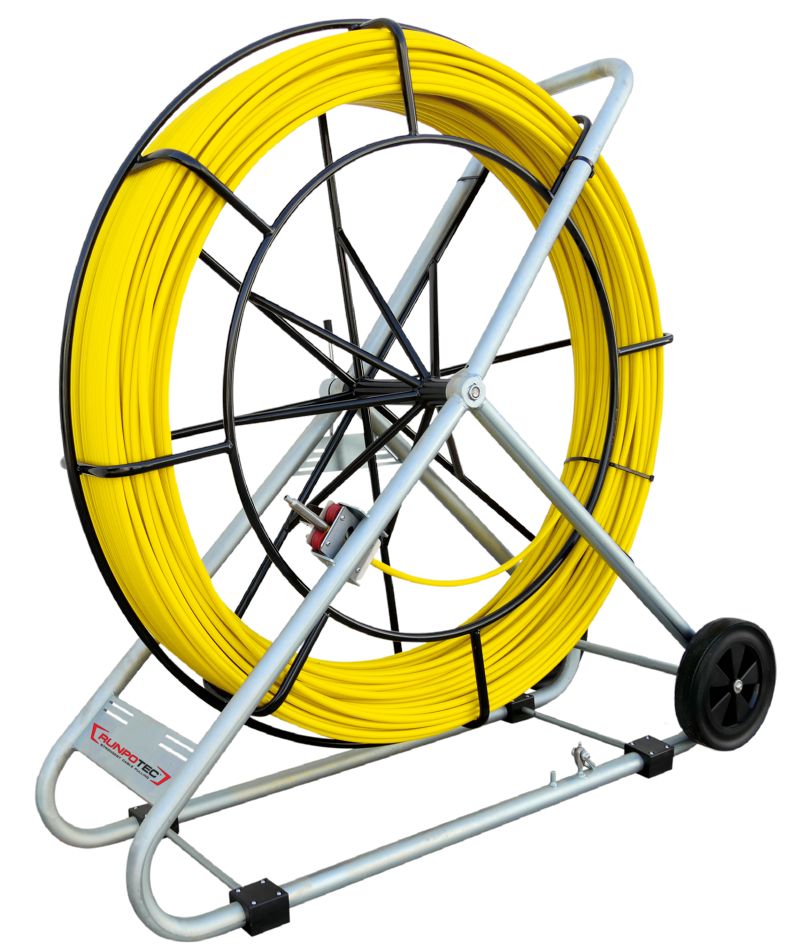 Runpotec 10099 Profi-set Fiberglass Extension Spring Ø 15mm RTG12 150m incl. Reel