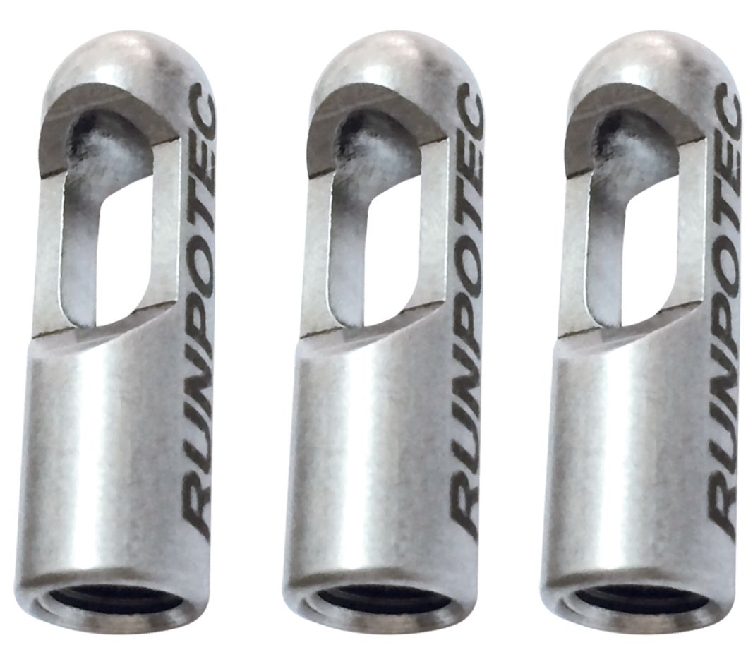 Runpotec 20487 Stainless steel Pull Power Set RTG6 Ø7mm for Fiberglass Pull Springs 4.5mm and 6mm (3 pcs.)