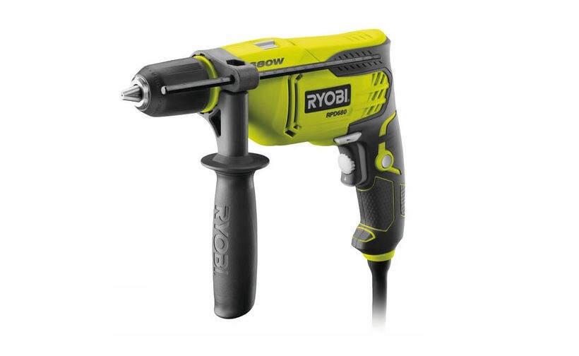 Ryobi 5133002016 RPD680-K Impact Drill 680 Watt in Transport Case