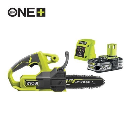 Ryobi 5133005415 RY18CS20A-125 Chainsaw 20 cm ONE+ 18V 2.5 Ah Li-ion