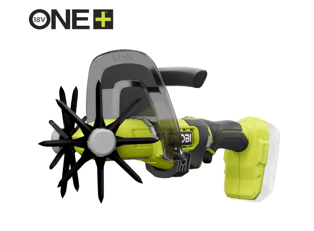 Ryobi 5133005766 RY18HCA-0 ONE+ 18V Cordless Hand Cultivator (batteries and charger not included)