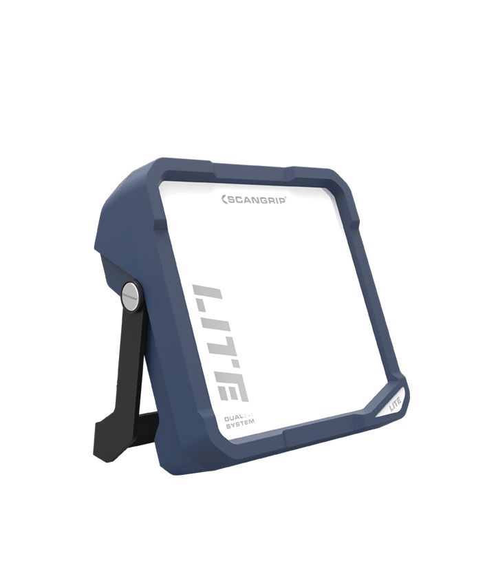 Scangrip 03.5451 Vega Lite 1500 C+R Rechargeable and 230 volt LED Construction Light 1500 Lumens