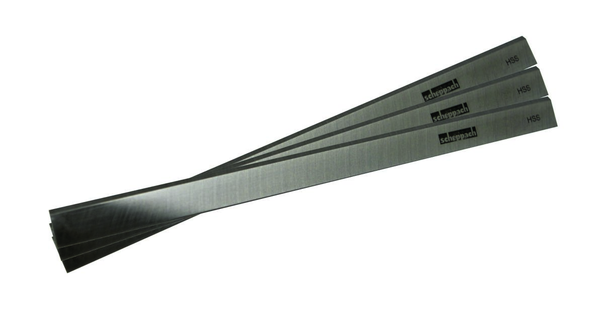 Scheppach 7902200601 Scheppach HSS Planing Knife Set Plana 3.1C, 3 pieces