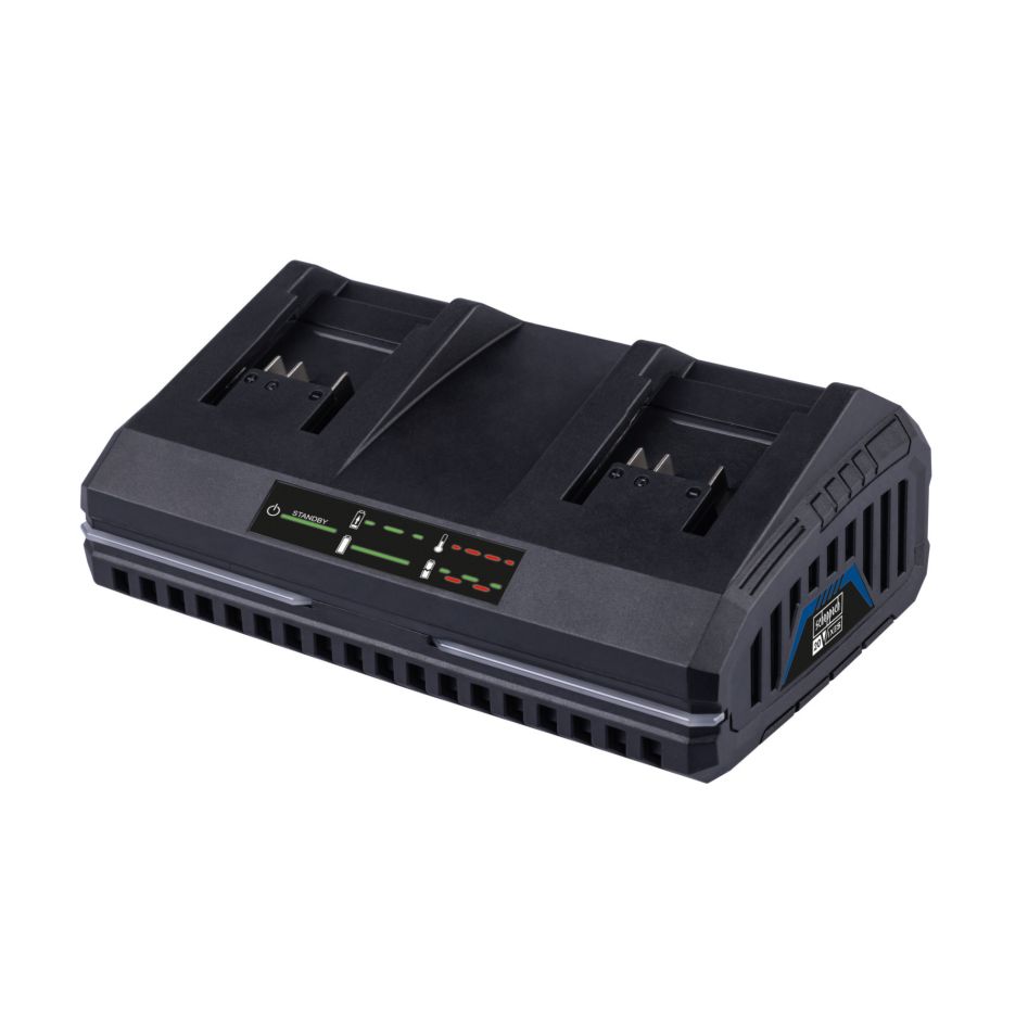Scheppach 7909201712 Dual battery charger 2.4A SDBC2.4A