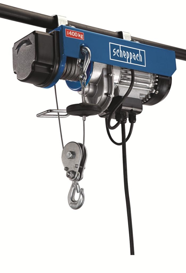 Scheppach 4906905000 HRS400 Winch 400 kg