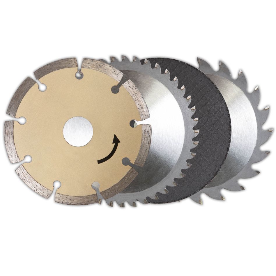 Scheppach 3901804716 Scheppach Set of 4 saw blades PL305