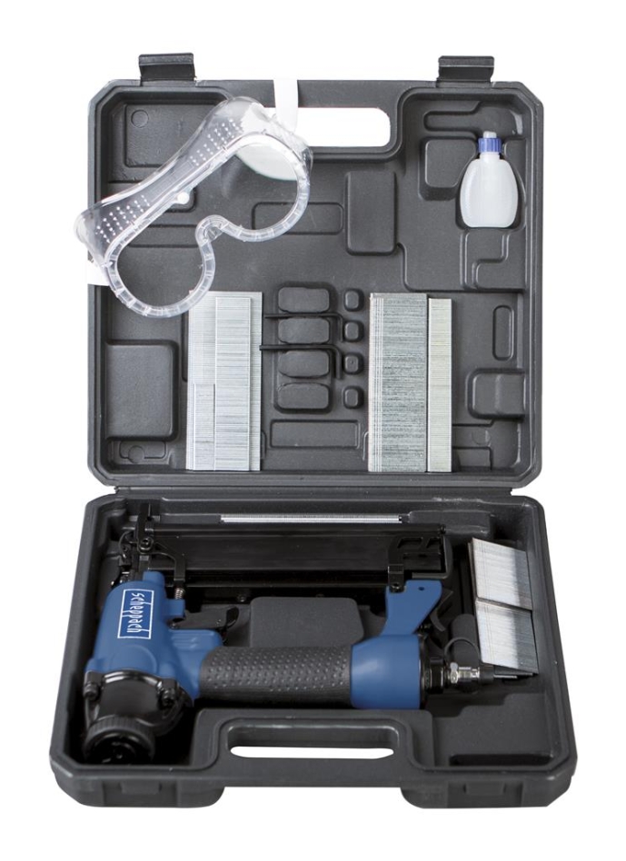 Scheppach 7906100715 Combitacker 2 in 1 with accessories