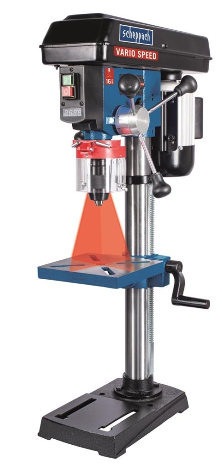 Scheppach 5906820901 DP19Vario table drill Vario 3-16 mm
