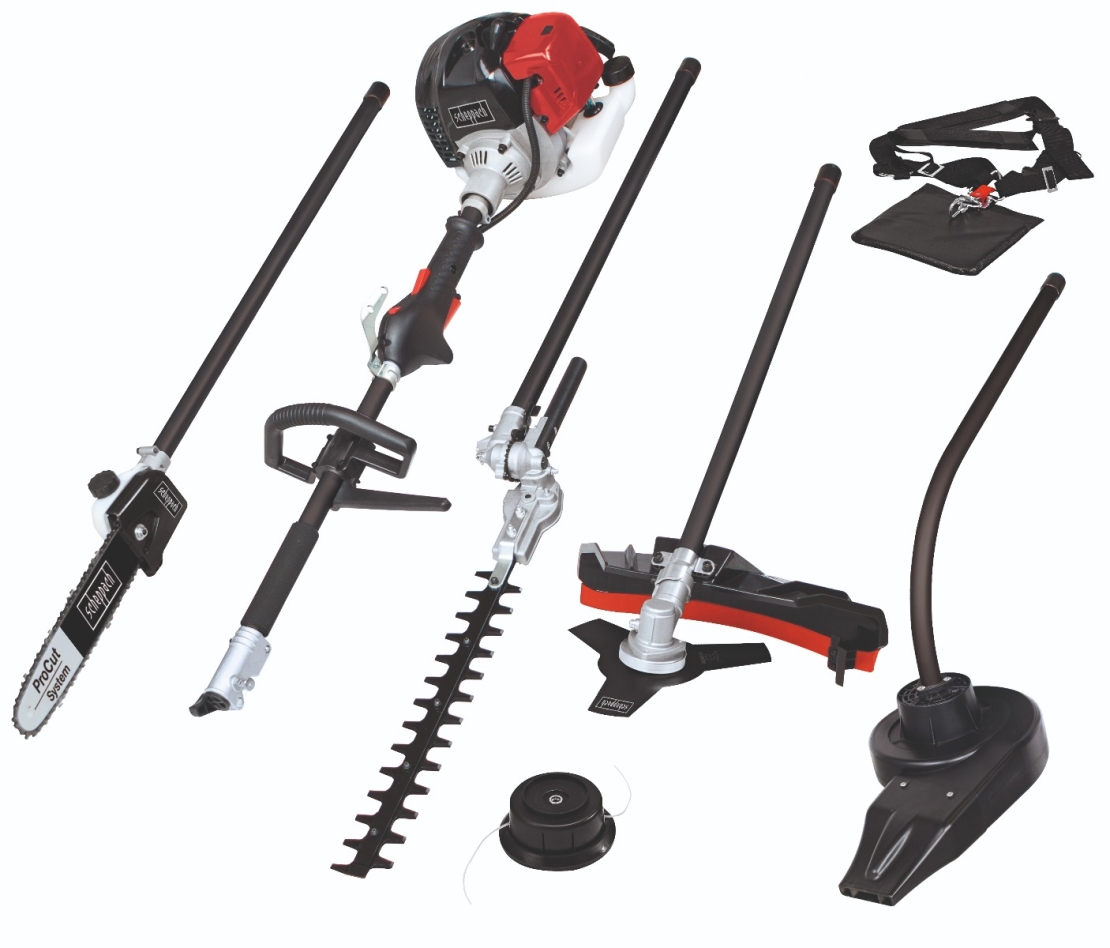 Scheppach 5904809904 MTC42-5P 5in1 Petrol Multi Garden Tools