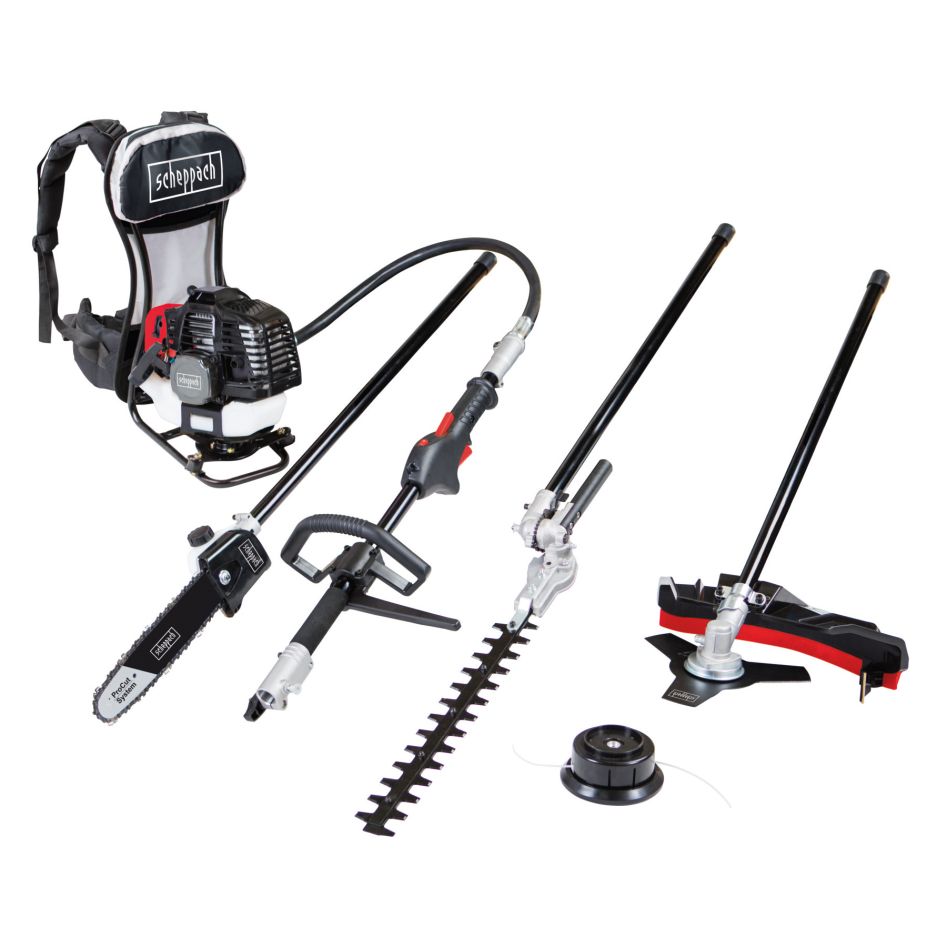 Scheppach 5904805904 MFH5300-4BP Multifunction Gardening Machine