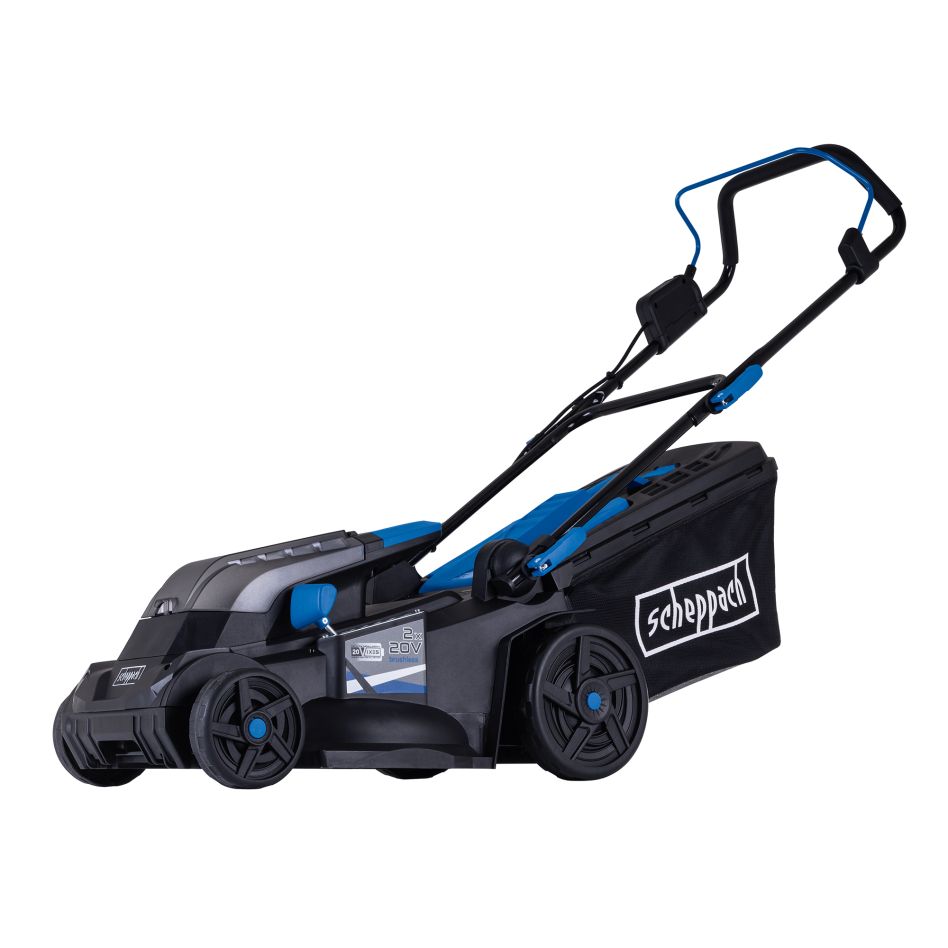 Scheppach 5911414900 Battery Lawn Mower 2x20V BC-MP380-X