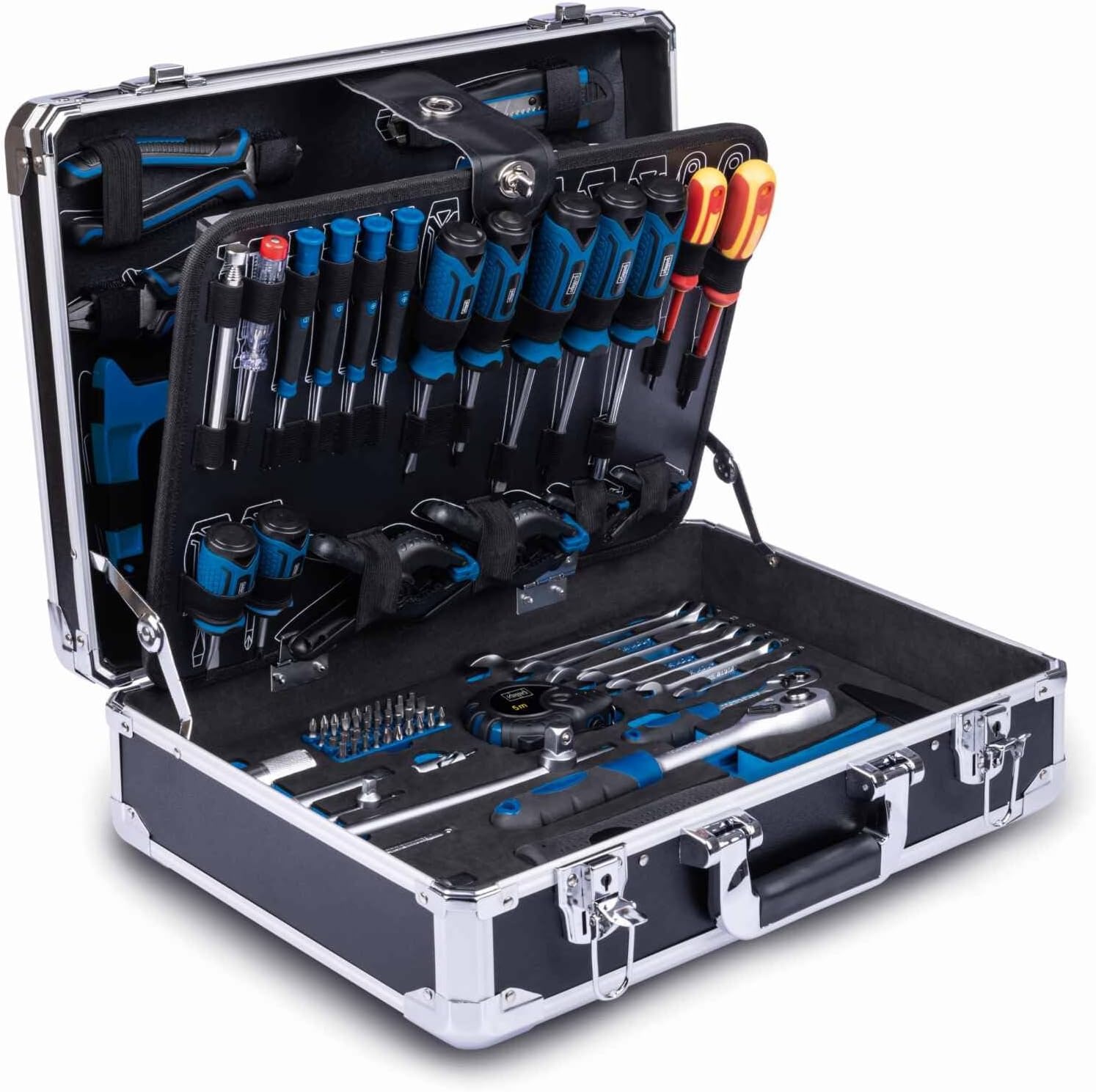 Scheppach 5909330900 TB200 Tool case filled 141-piece