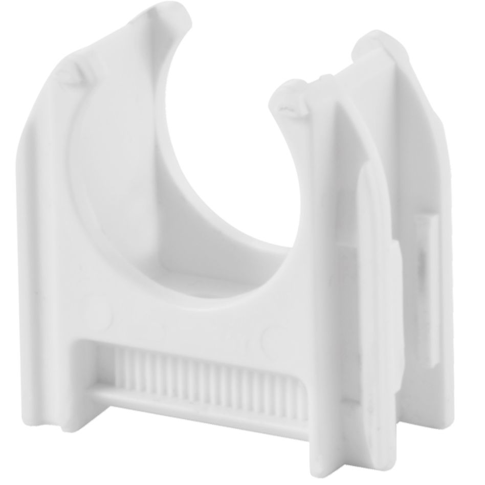 Schnabl 2300319 Plastic pipe clamp halogen-free diameter 3/4 / 18,5-19,5mm white 50pcs