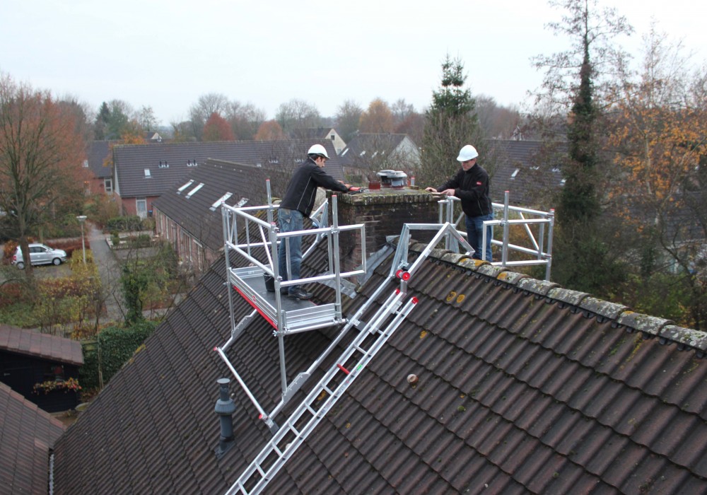 Altrex C500906 Chimney scaffold 0.75 x 2.45 mtr Double