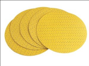 Flex-tools Accessories 311987 Velcro sandpaper perforated ø 225 mm P 180 25 Pieces