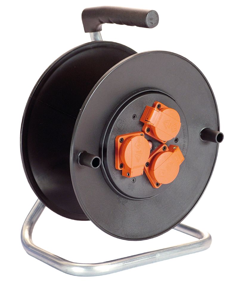 Schwabe 20120 Cable reel empty 230V/16A IP44 for 50m cable