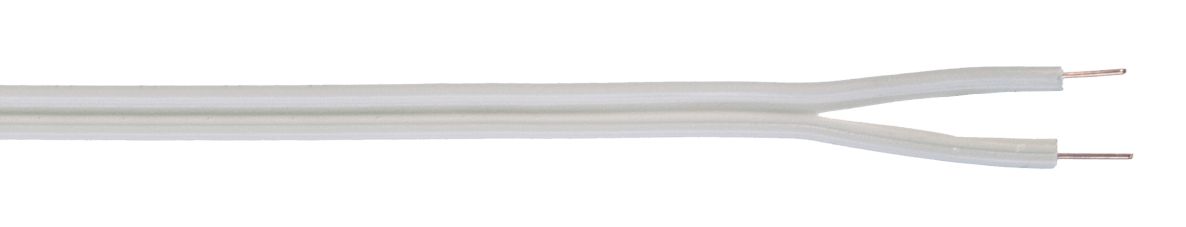 Schwabe 30050 Camping Twin Connection Cable H03VH-H 2 x 0.75 mm² White 5m