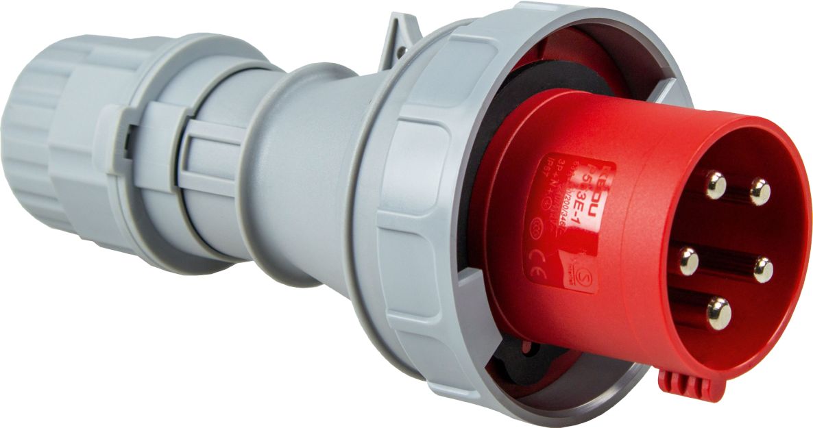 Schwabe 60423 CEE Plug 400V/63A IP67 5-pole