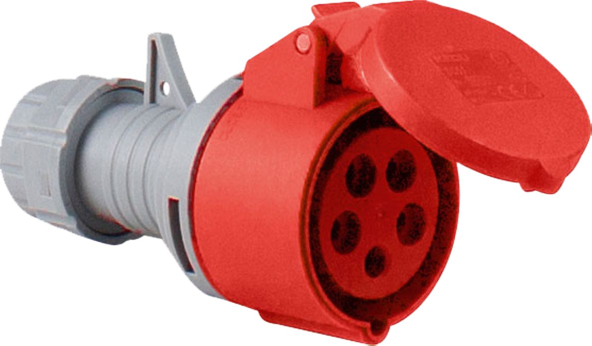 Schwabe 60425 CEE Coupling plug 400V/16A IP44 5-pole