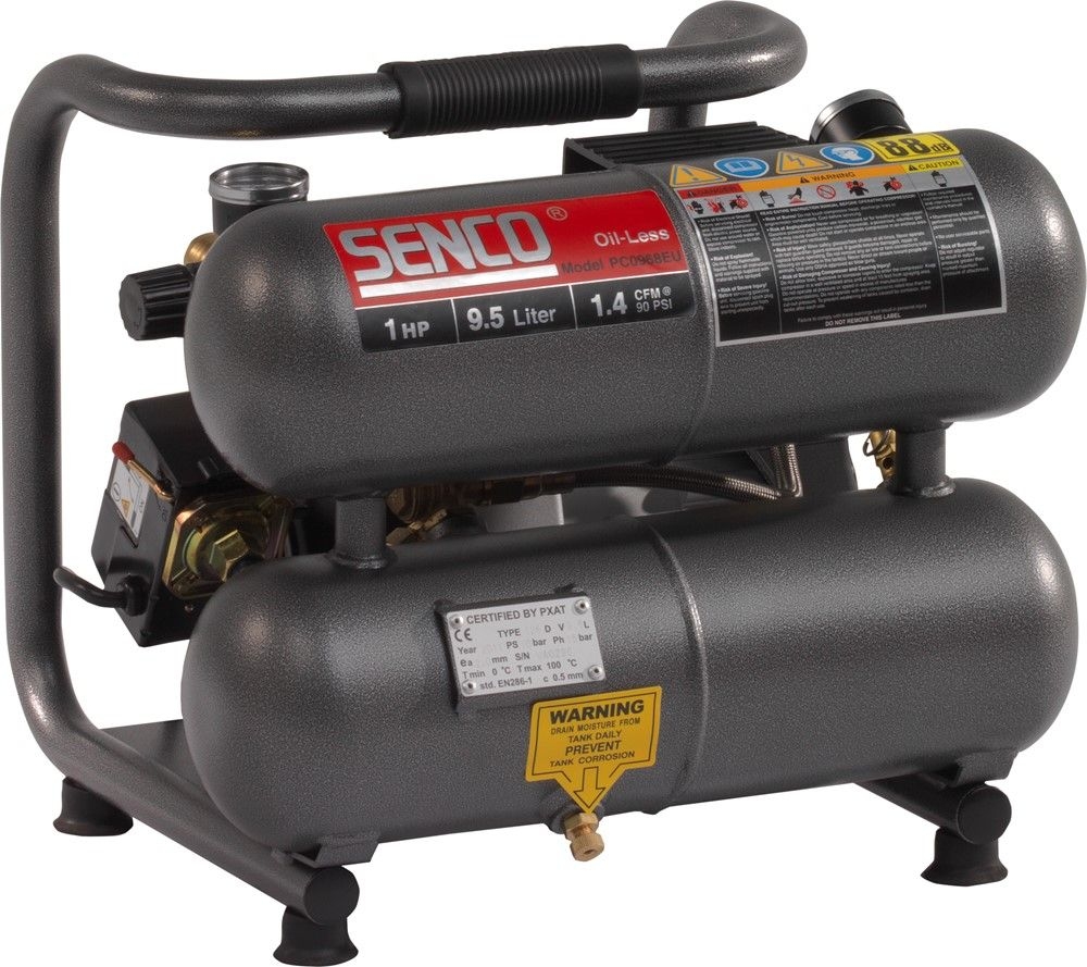 Senco PC1010EU PC1010 Compressor 3.8 l 8.2 Bar