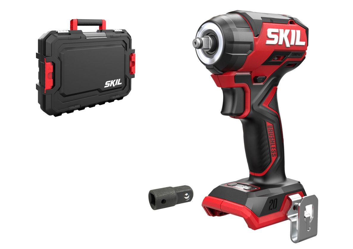 SKIL SD1E3265JA Impact wrench 3/8" 20V Compact brushless 250Nm excl. batteries and charger in case