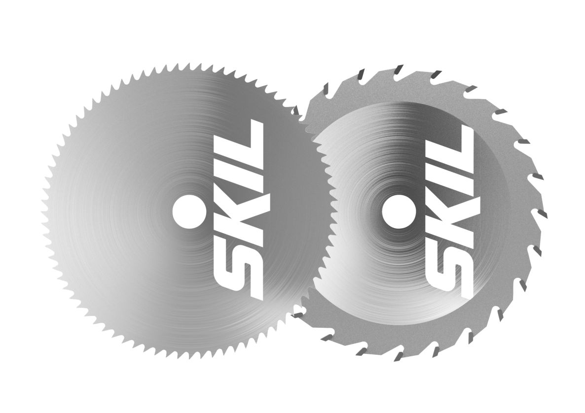 SKIL 2610S01293 Set of saw blades 115/120 mm (2 pieces) for circular saw 3540
