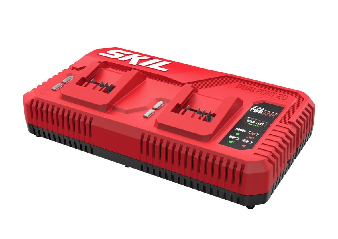SKIL CR1E3132AA 20V battery fast charger PWRJump for 2 batteries PWRCORE 20