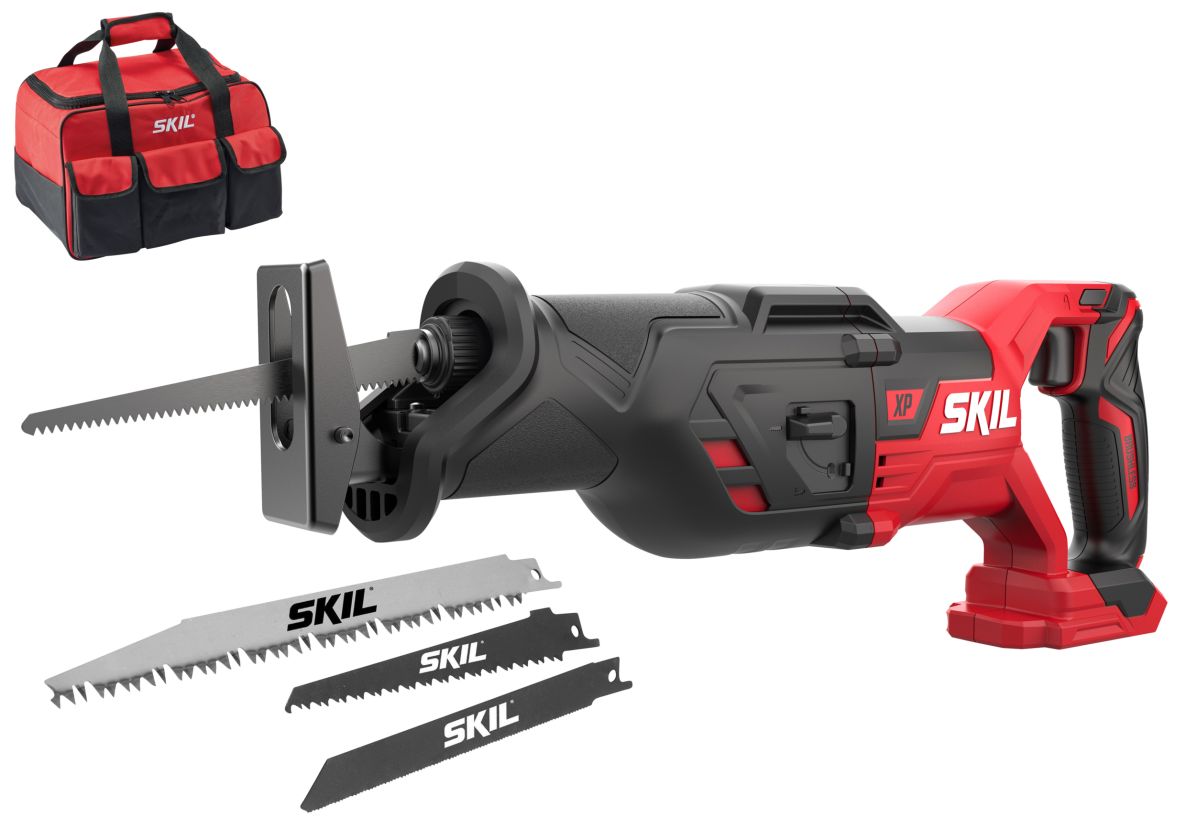SKIL SW1E3480FA Recipro saw pendulum 20V brushless excl. batteries and charger in bag + 3 saw blades