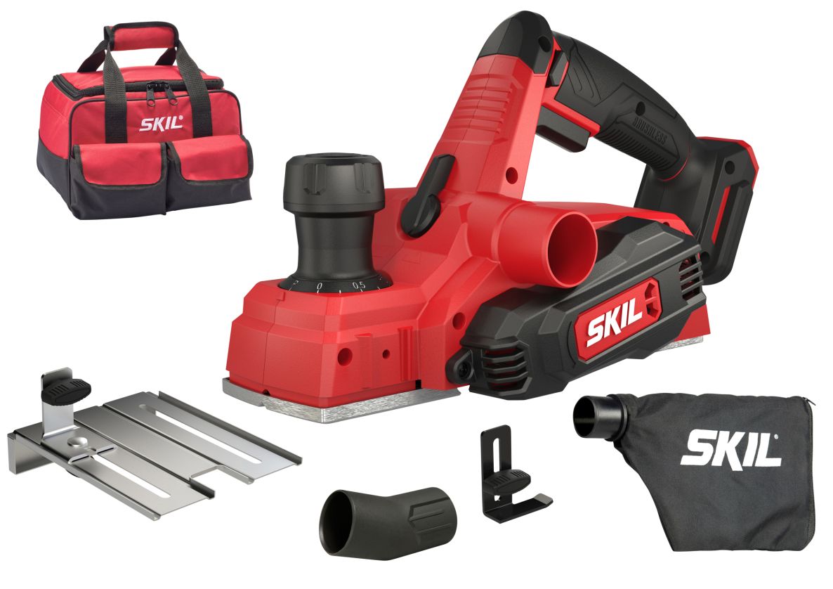 SKIL VA1E3980FA Cordless planer 20V XP Pro Series brushless excl. batteries and charger in bag