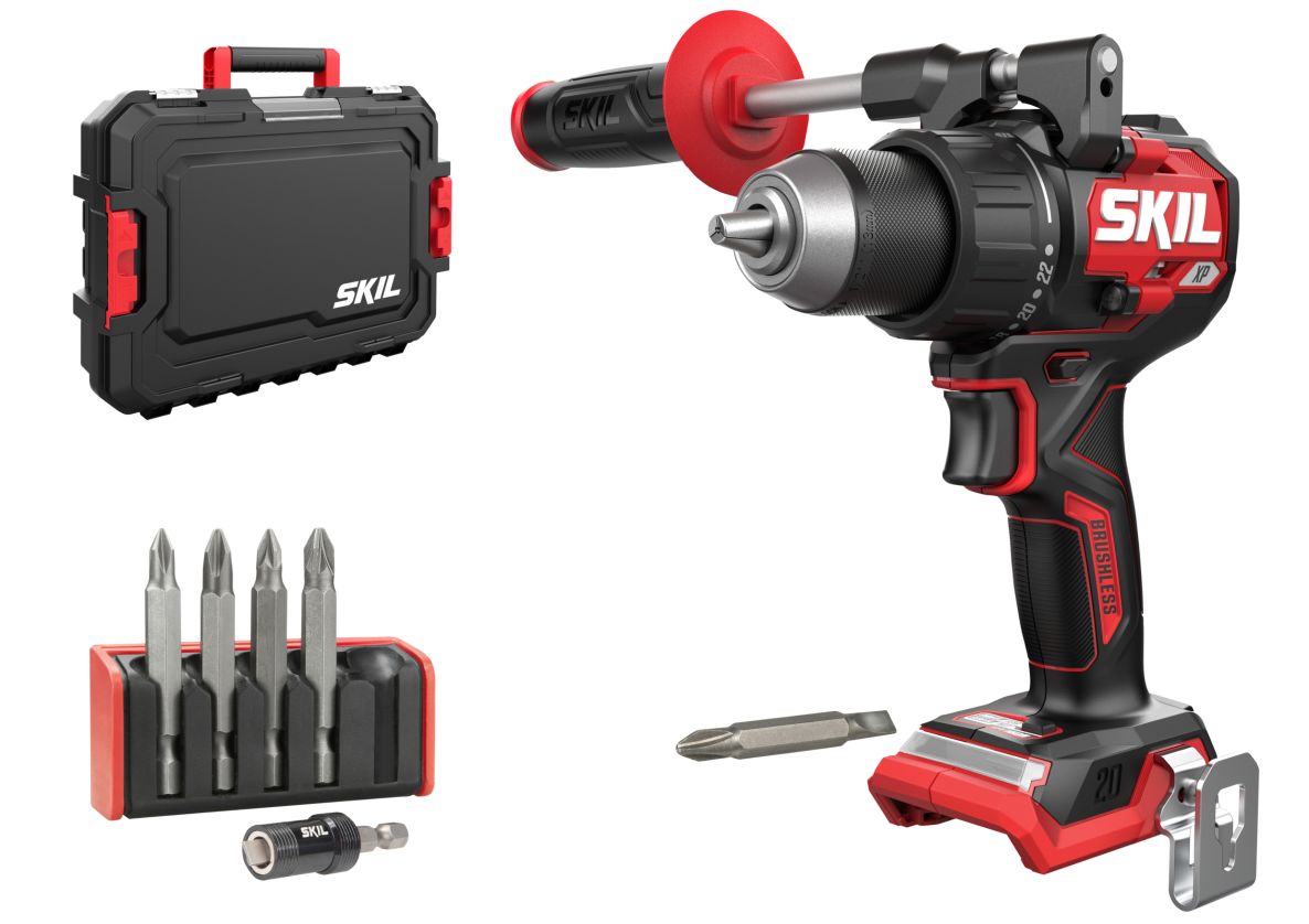 SKIL DD1E3080JA Battery drill 20V brushless 130Nm excl. batteries and charger in case