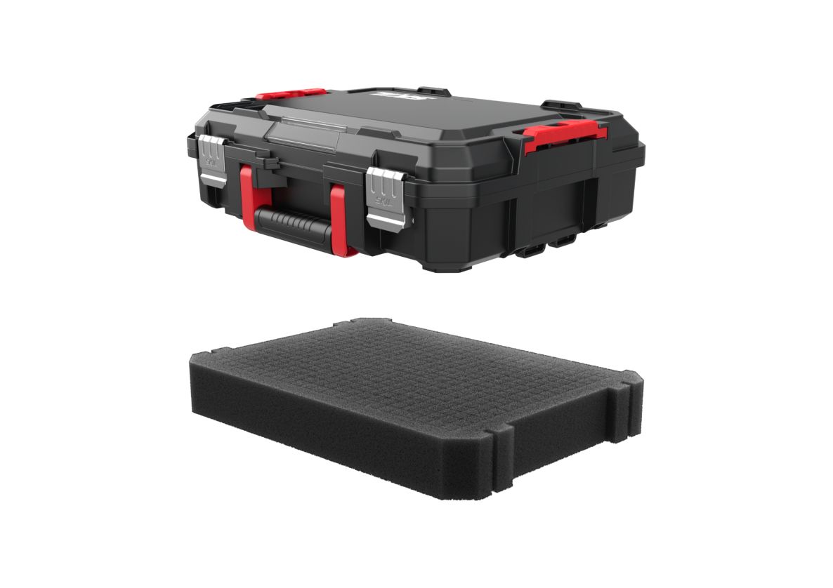 SKIL 2610S01669 Loose stackable tool case compact with universal foam