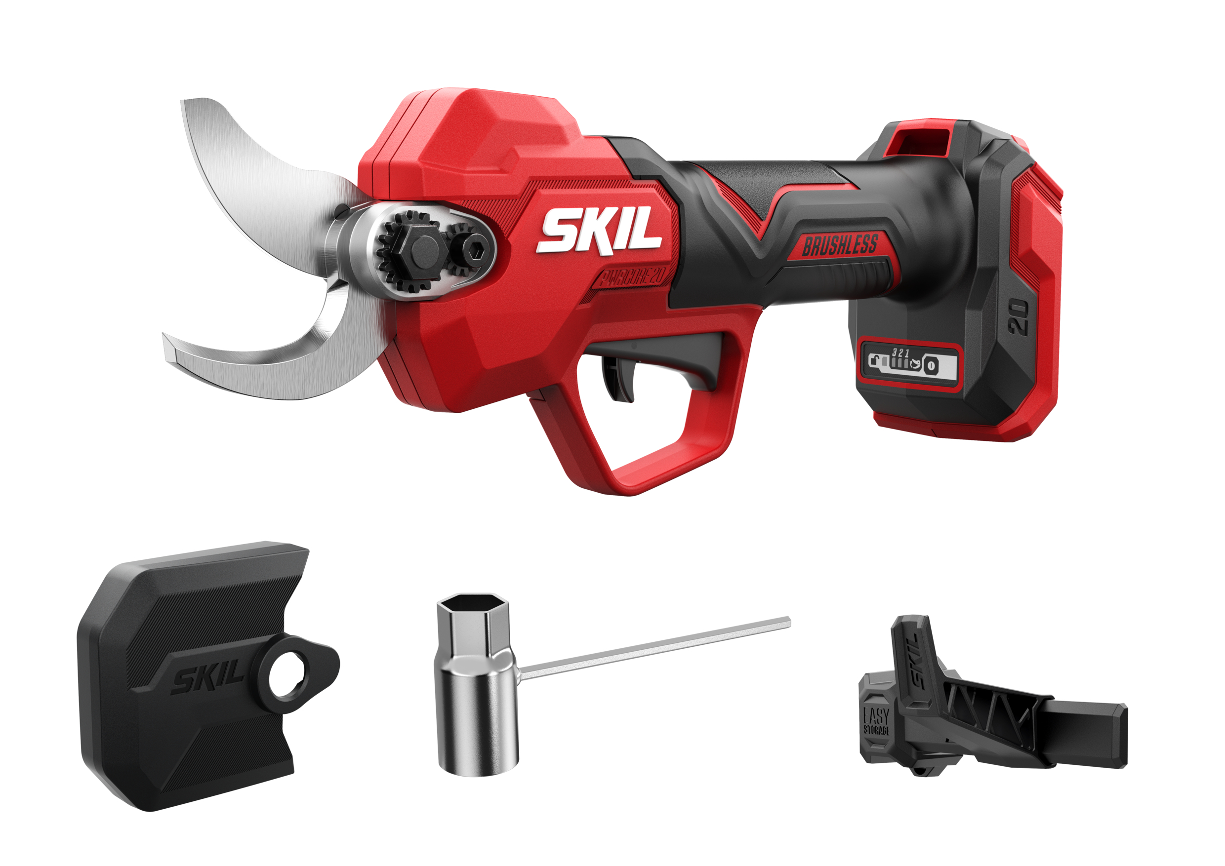 SKIL GV1E0620CA Battery pruning shears 20V brushless excl. batteries and charger