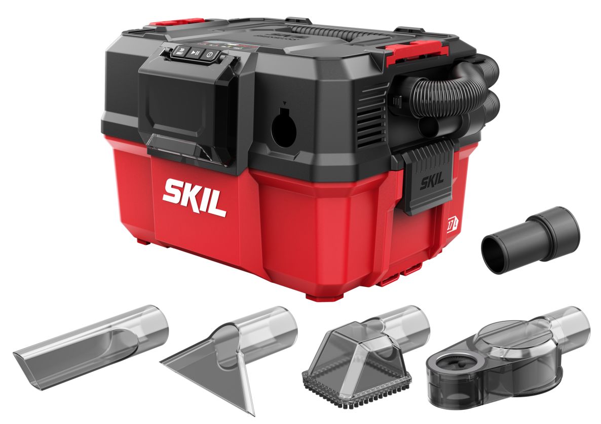 SKIL VA1E3168CA Battery wet-dry vacuum cleaner 20V L-class brushlesss excl. batteries and charger in box