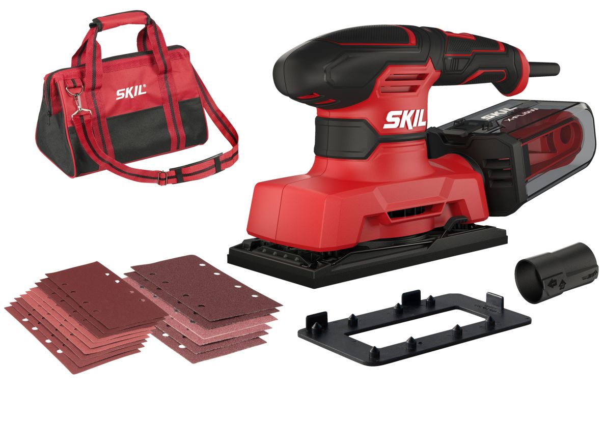 SKIL SR1E7362DA Orbital sander variable speed 280W in bag + 15x sandpaper