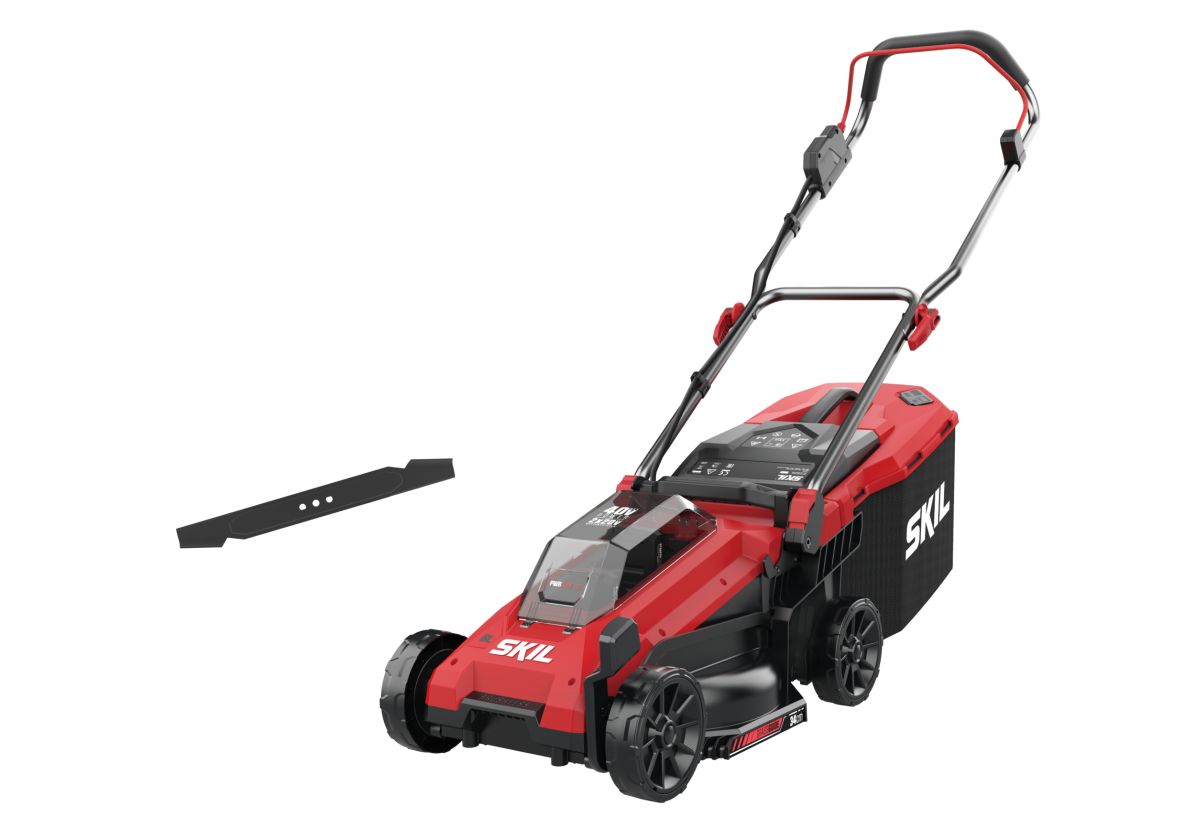 SKIL GM1E0130CA Accu lawn mower 34cm 2x20V brushless excl. batteries and charger