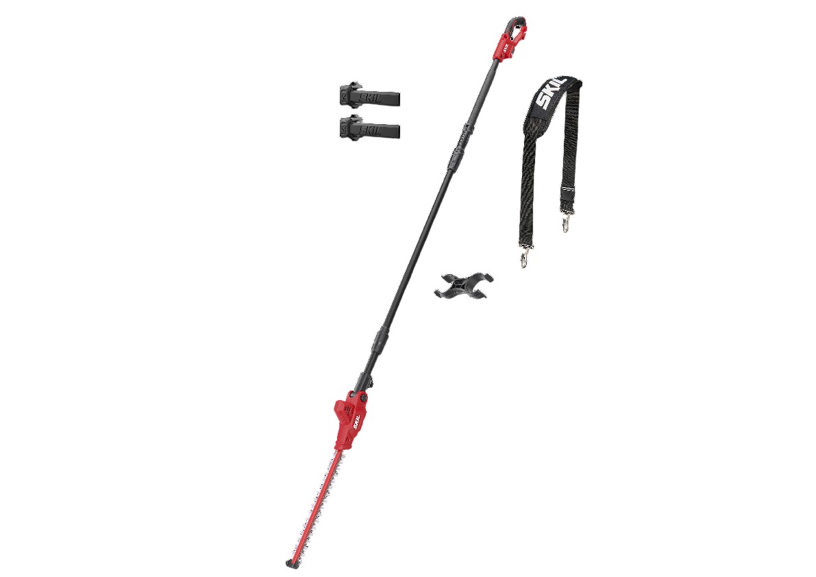 SKIL GV1E0640CA 0640CA 20V Cordless Telescopic Hedge Trimmer (excludes batteries and charger) in a box