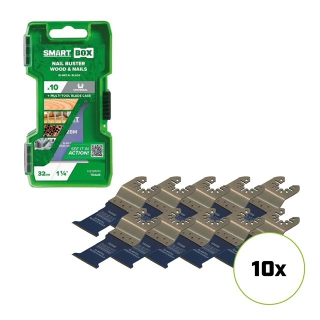 Smart Blades H32BM10 UN TRA 32x51mm BiM blade h-s 10pcs