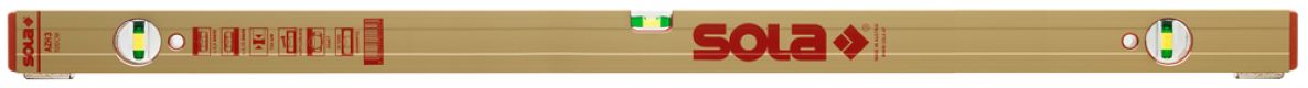 Sola 01051301 AZH3/100 Spirit level aluminium with feet 100 cm (3 vials)