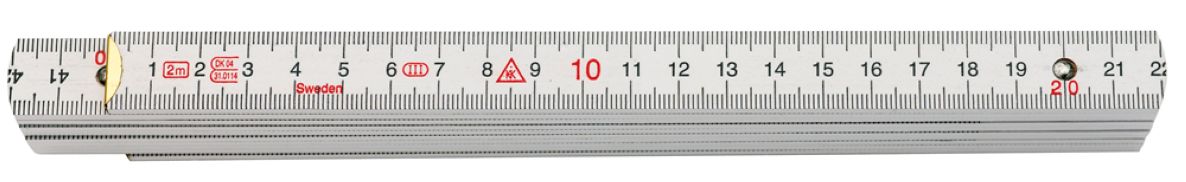 Sola 53060601 HB2/10 Folding rule 2m