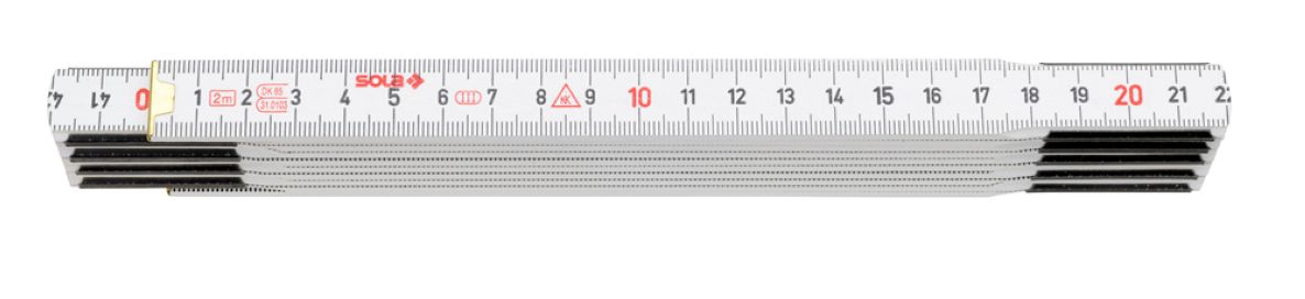 Sola 53020601 HW2/10 Folding rule 2m