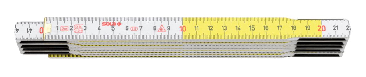 Sola 53021201 HF2/10 Folding rule 2m