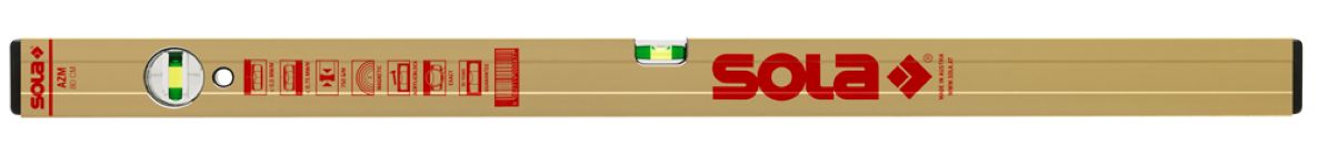 Sola 01821701 AZM200 Magnetic spirit level 200 cm (2 vials)