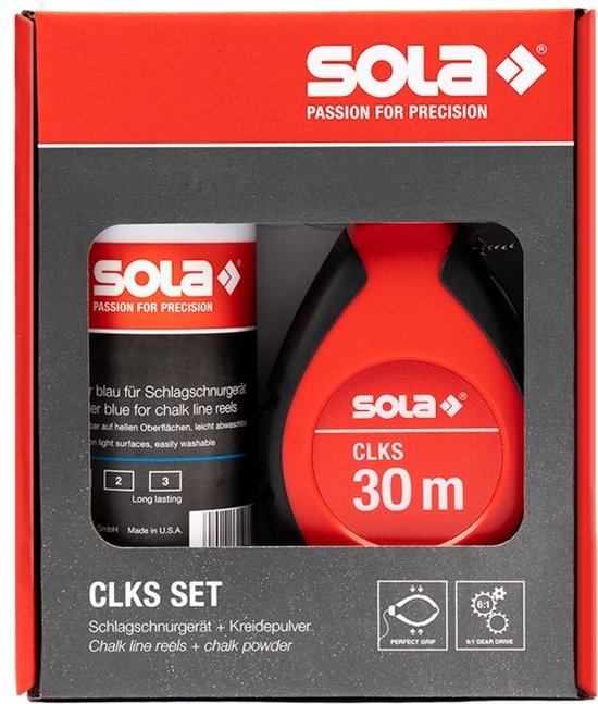 Sola 66114143 CLKS SET B Stroke line mill 30 meters + Stroke line powder blue 230gr