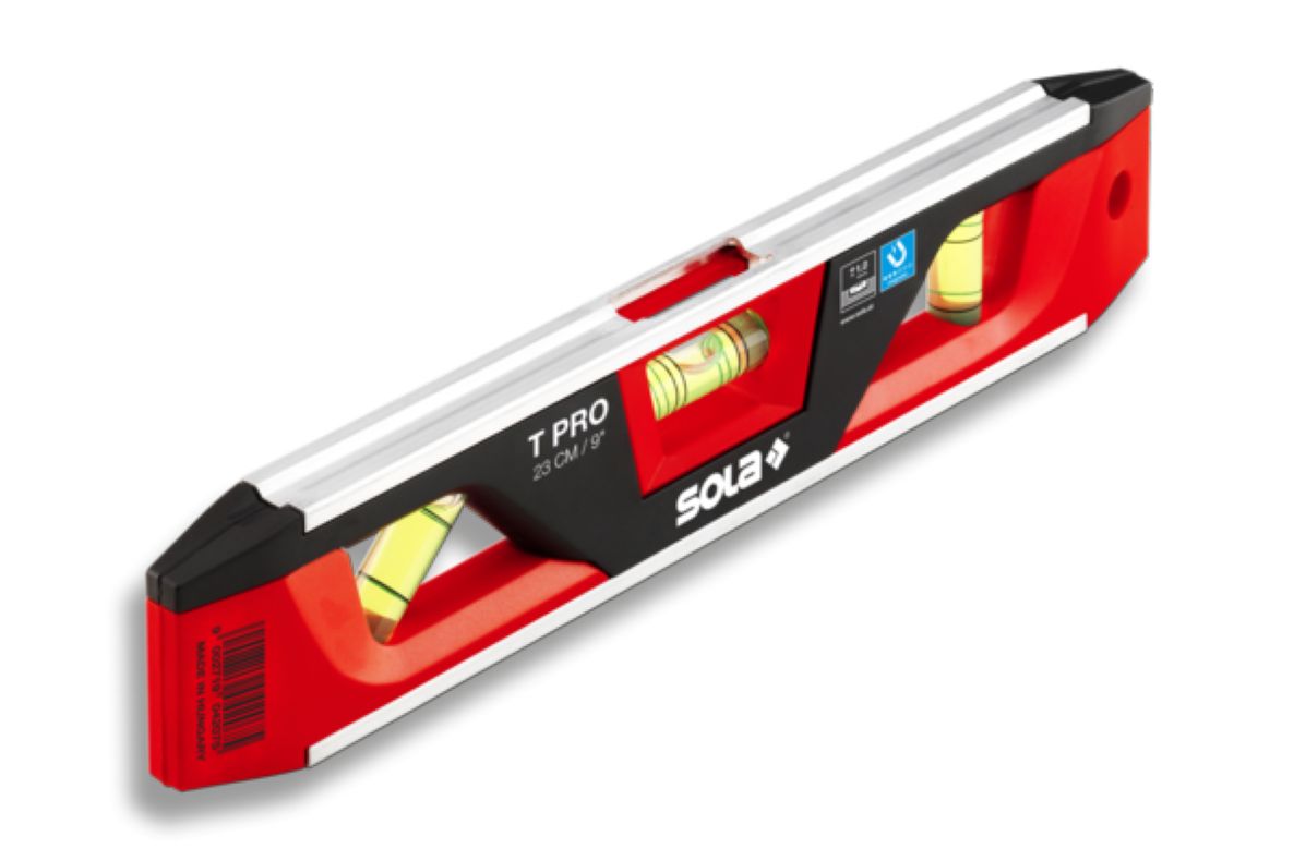Sola 01430701 T-PRO Aluminum-Plastic Torpedo spirit level 23 cm magnetic